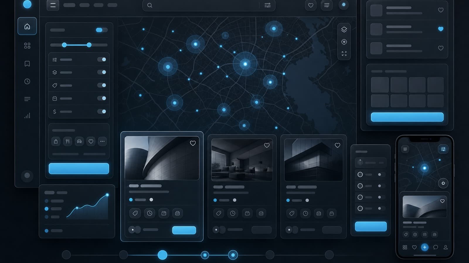 Directory map discovery interface