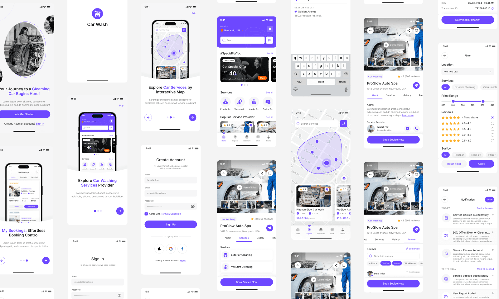 Illustrative service marketplace customer workflow reference