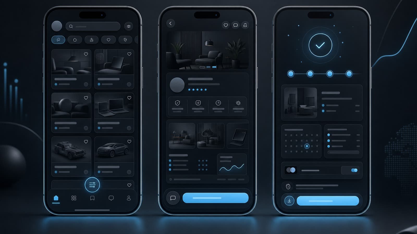 Mobile marketplace PWA concept